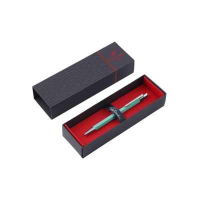 Ручка шариковая Pierre Cardin PRIZMA. Цвет - светло-зеленый. Упаковка Е-5