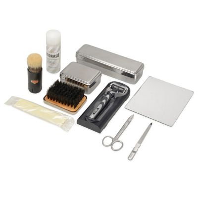 Дорожный несессер с пеной и станком для бритья. Cepi-2