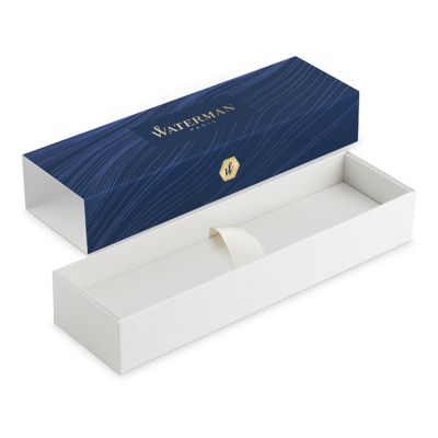 Ручка роллер Waterman  Embleme цвет IVORY CT, цвет чернил: черный-3