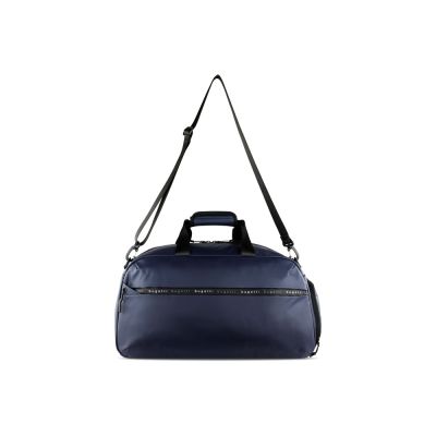 Сумка спортивная BUGATTI Blanc, синяя, тарпаулин/полиэстер, 52х26х27,5 см-5