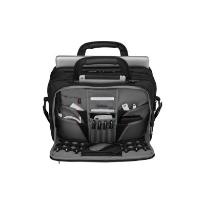 Портфель WENGER BC-Star для ноутбука 14-16'', черный, баллистический нейлон, 41 x 20 x 29 см, 18 л-3