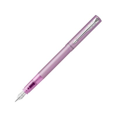 Перьевая ручка Parker Vector  XL Lilac, цвет чернил blue CT, перо: F, в подарочной упаковке.-0