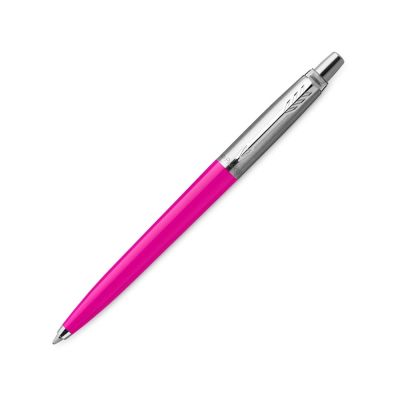 Шариковая ручка Parker Jotter, цвет MAGENTA, цвет чернил синий, толщина линии M , в подарочной коробке-0