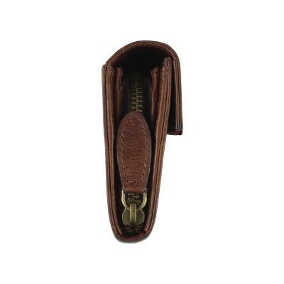 Кошелек Mano Don Leon, натуральная кожа в коричневом цвете, 19 х 10 см-6