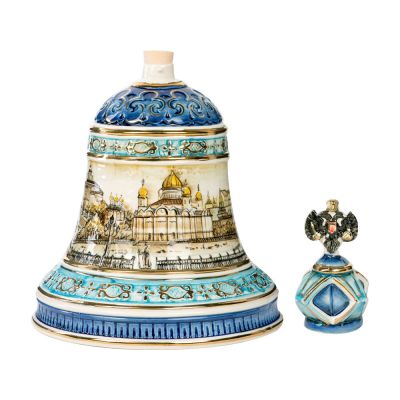 Штоф Колокол (цветной с золотом), 2,5л-1