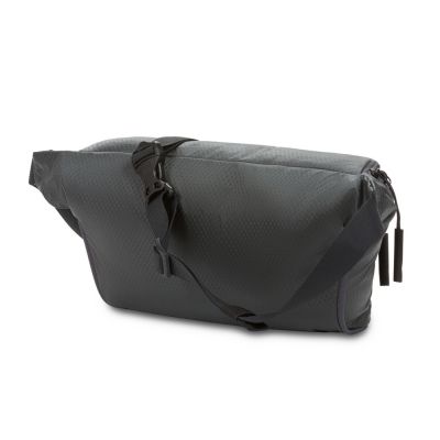 Сумка на пояс SWISSGEAR, серая, полиэстер с плетением рип-стоп, 38 x 5 x 15 см-1