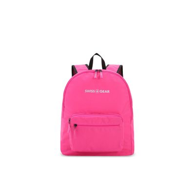 Рюкзак SWISSGEAR складной, полиэстер, 33,5х15,5x40 см, 21 л, розовый-2