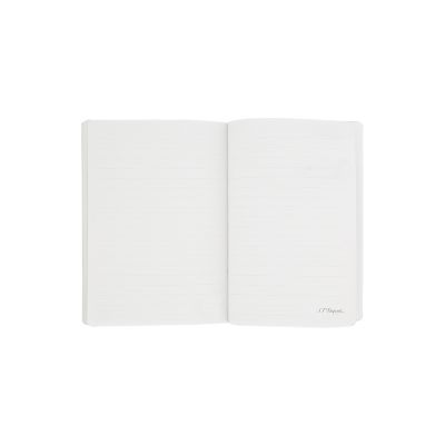 Блокнот Notebook, оранжевая искусcтвенная кожа с логотипом Dupont, формат А5, бумага: линованная-1