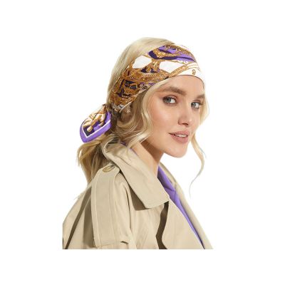 Платок Пасхальное яйцо-часы Петушок-1