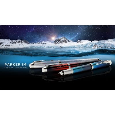 Ручка-роллер Parker IM Royal SE The Last Frontier Deep Sea CT,стержень: F, цвет чернил: black, в подарочной упаковке.-9