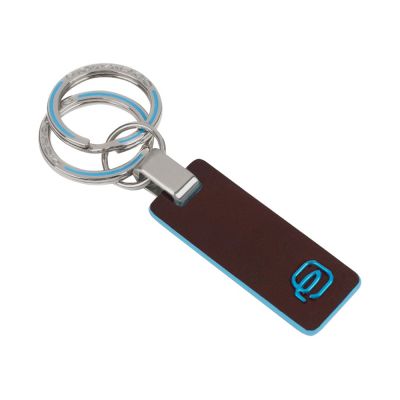 Брелок для ключей, Piquadro Blue Square, Коричневый-0