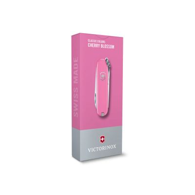 Нож-брелок VICTORINOX Classic SD Colors Cherry Blossom, 58 мм, 7 функций, розовый-3