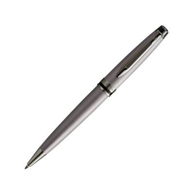 Шариковая ручка Waterman Expert Silver, цвет чернил Mblue,  в подарочной упаковке-0