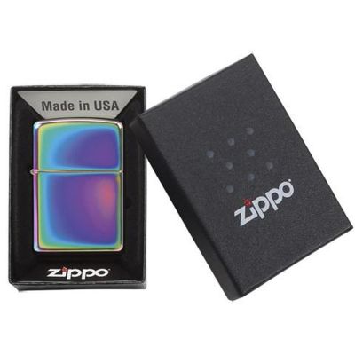 Зажигалка ZIPPO Classic с покрытием Spectrum™, латунь/сталь, разноцветная, глянцевая, 38x13x57 мм-6