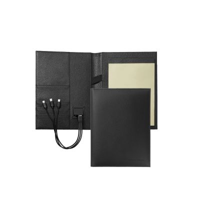 Папка формата А5 + портативное зарядное устройство Storyline Black-0