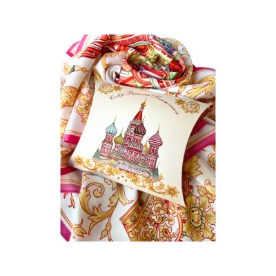 Платок Собор Василия Блаженного-5