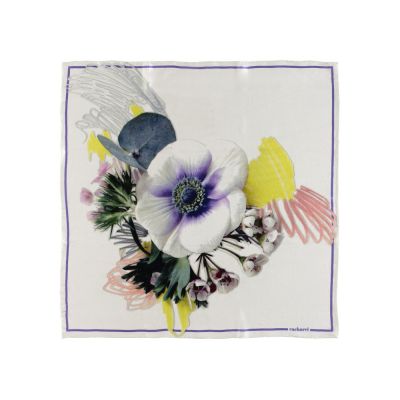 Шелковый платок Madeleine White-0