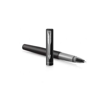 Ручка-роллер Parker Vector XL Black CT, стержень: F, цвет чернил:black, в подарочной упаковке-3