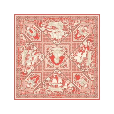 Платок Русская резьба по кости-0