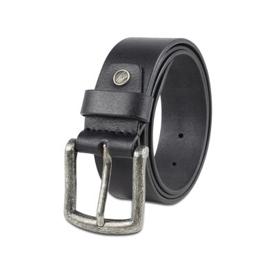 Ремень KLONDIKE Creek, односторонний, натуральная воловья кожа, цвет тёмно-коричневый, 130 х 4 см-1