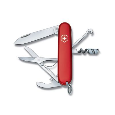 Нож перочинный VICTORINOX Compact, 91 мм, 15 функций, красный-1