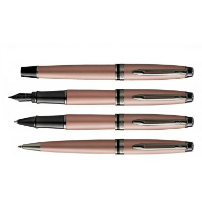 Ручка-роллер Waterman Expert Rose Gold F BLK в подарочной упаковке-7