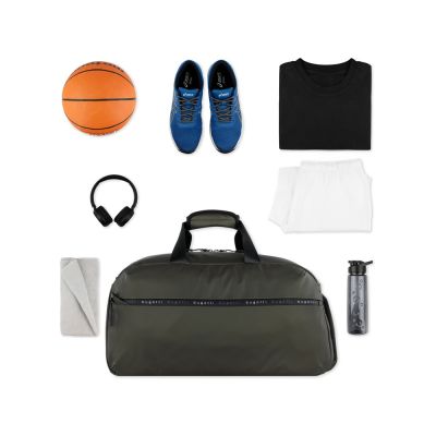 Сумка спортивная BUGATTI Blanc, оливковая, тарпаулин/полиэстер, 52х26х27,5 см-6