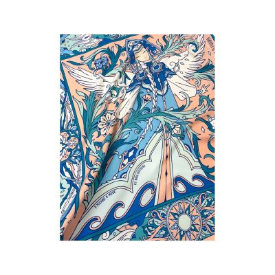 Платок Царевна Лебедь-5