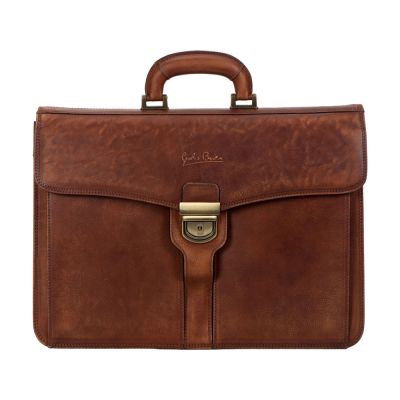 Портфель Имперский Giulio Barсa, коричневый-2