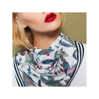 Платок Фазаны. Varvara-3