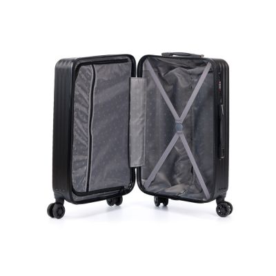 Чемодан TORBER Seyd, тёмно-зелёный, нейлон 600D, 48 х 22 х 78 см, 85 л-3