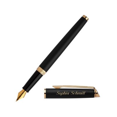 Перьевая ручка Waterman Hemisphere, цвет: MattBlack, перо: F-5