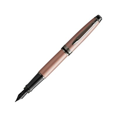 Перьевая ручка Waterman Expert Rose Gold F BLK в подарочной упаковке-0