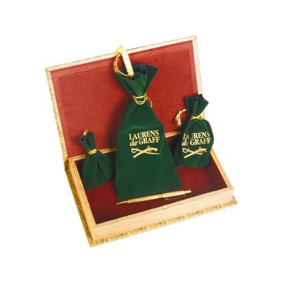 Набор: часы песочные, нож для бумаг, ручка шариковая, брелок-термометр Клипер-0