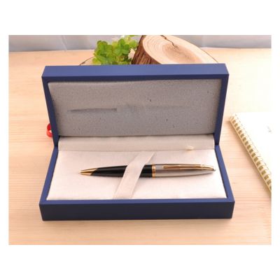 Шариковая ручка Waterman Carene De Luxe, цвет: Black/Silver, стержень: Mblue-7