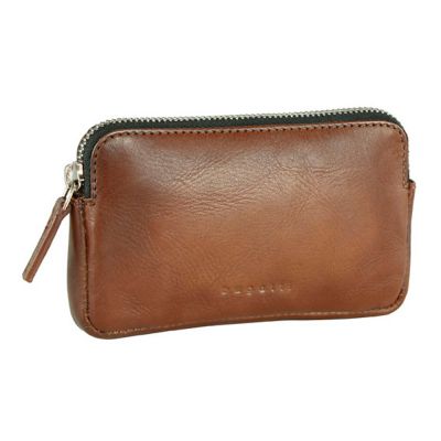 Ключница BUGATTI Domus, с RFID защитой, коньячный цвет, натуральная воловья кожа, 12х1,5х7 см-0