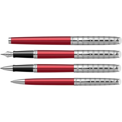 Перьевая ручка Waterman Hemisphere French riviera Deluxe RED CLUB в подарочной коробке-5