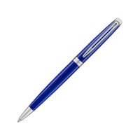 Ручка шариковая Waterman Hemisphere Bright Blue CT M, синий/серебристый