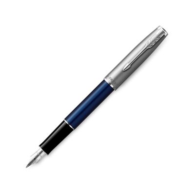 Перьевая ручка Parker Sonnet Entry Point Blue Steel CT, перо: F, цвет чернил: black, в подарочной упаковке-0