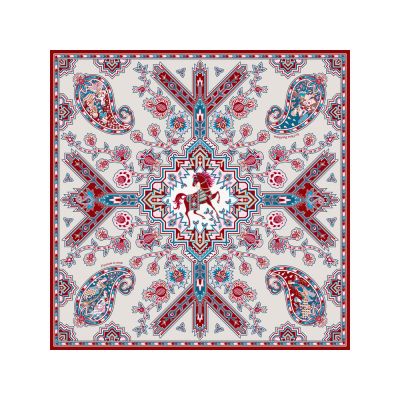 Платок Кавказский скакун-0