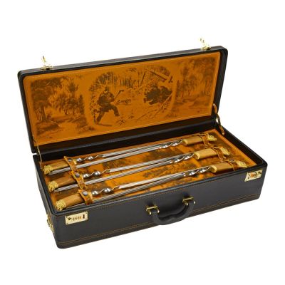 Подарочный набор Королевская охота, коричневый-1