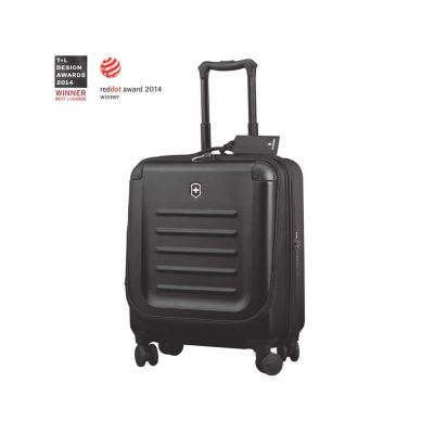 Чемодан VICTORINOX Spectra™ Dual-Access 2.0, чёрный, поликарбонат Bayer, 42x25x55 см, 37 л-1