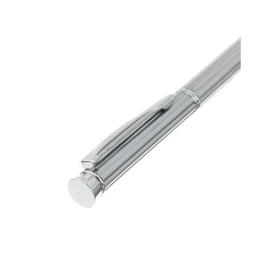 Ручка шариковая Pierre Cardin ROYAL, цвет - серебристый. Упаковка Е-3