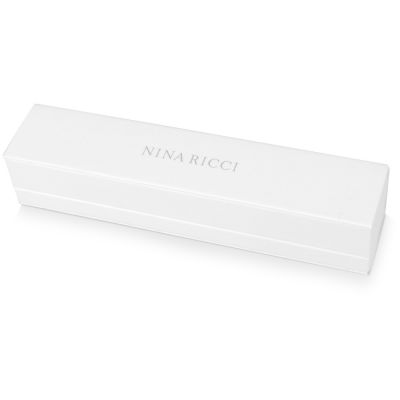 Ручка шариковая Nina Ricci модель Legende Burgundy, красный/серебристый-7