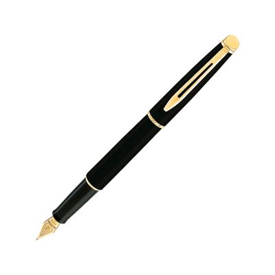 Перьевая ручка Waterman Hemisphere, цвет: Mars Black/GT, перо: F-0
