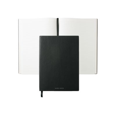 Блокнот формата А4 Stripe Soft Black-0