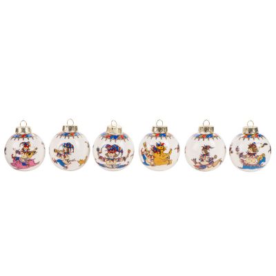 Набор новогодних шаров, 6 шт.-3