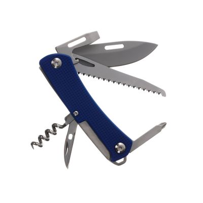 Нож перочинный Stinger, 103 мм, 10 функций, материал рукояти: АБС-пластик (синий)-3