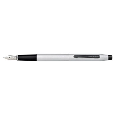 Перьевая ручка Cross Classic Century Brushed Chrome, серебристый-1