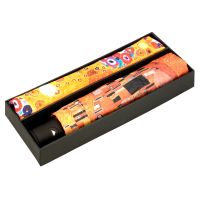 Набор: платок, складной зонт Климт. Поцелуй, оранжевый